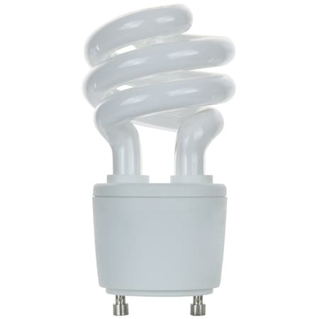 Sunlite Sunlite  SL13W GU24 Spiral CFL Light Bulb, GU24 Base, Super White, PK24 00789-SU